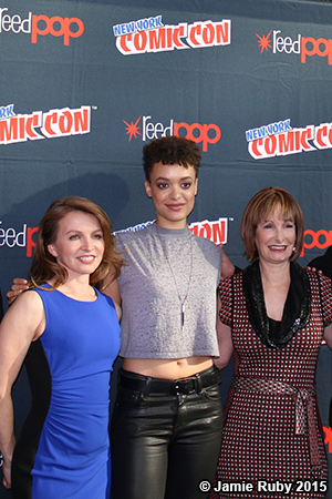 Natalie Chaidez, Britne Oldford, & Gale Anne Hurd