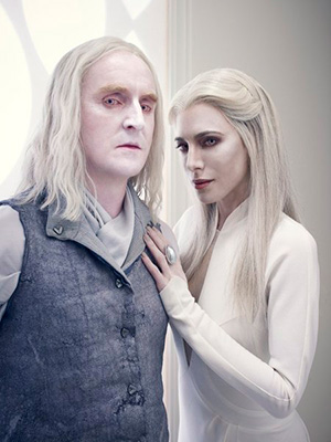 Tony Curran and Jaime Murray