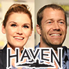 Emily Rose and Colin Ferguson