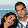 Jael de Pardo and Ben Hansen