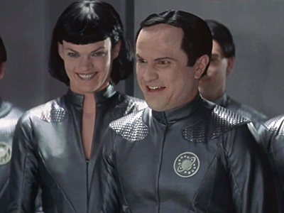 Missi Pyle & Enrico Colanti in "Galaxy Quest"