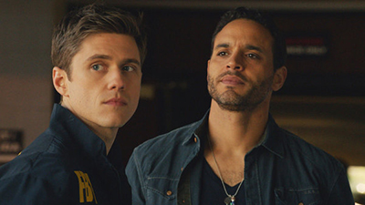 Graceland - Aaron Tveit as Mike Warren & Daniel Sunjata as Paul Briggs