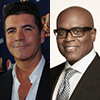Simon Cowell and L.A. Reid