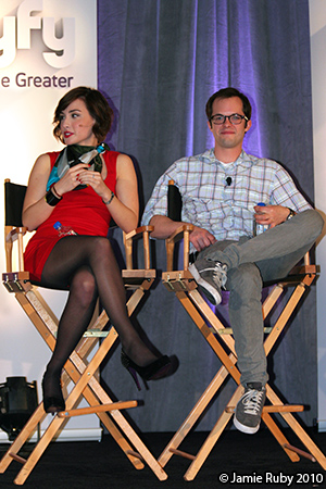 Allison Scagliotti and Neil Grayston