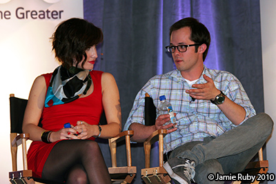 Allison Scagliotti and Neil Grayston