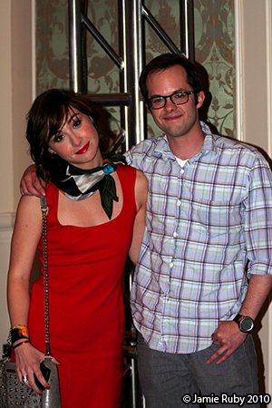 Allison Scagliotti and Neil Grayston
