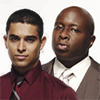 Wilmer Valderrama and Steve Harris